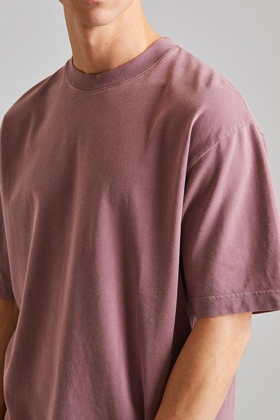 Acne Studios Crew Neck T-Shirt Plum Purple FN-UX-TSHI000018